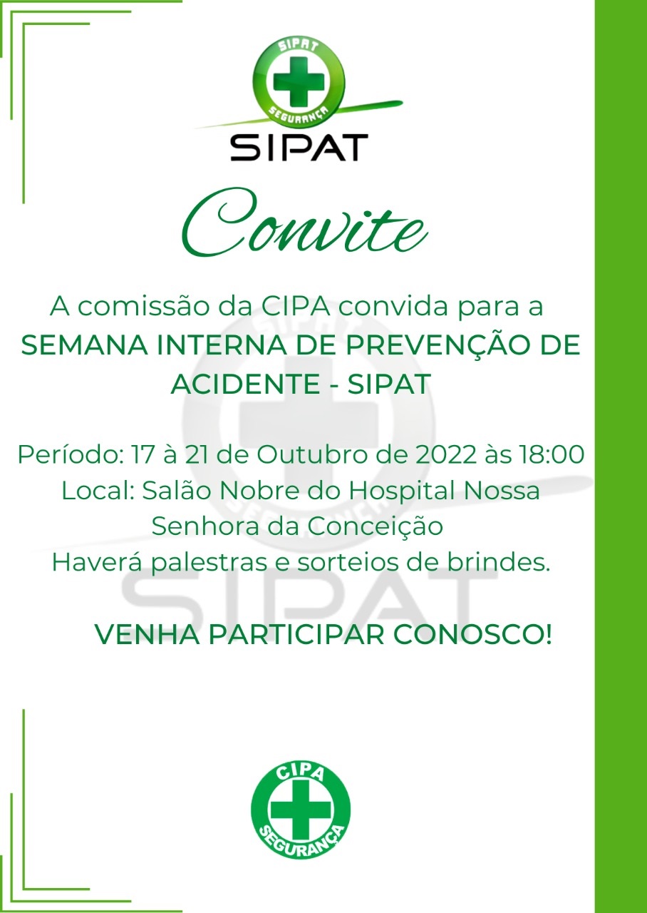 HNSC promove Semana Interna de Prevenção de Acidentes